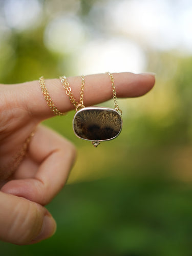 Ferns at Dusk Necklace