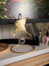 Load image into Gallery viewer, Manta Ray Tabletop Suncatcher. Tabletop Prism