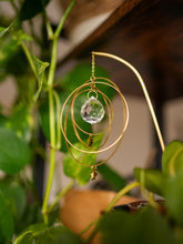 Load image into Gallery viewer, Galactica Plant Suncatcher With Stars. Plant Prism