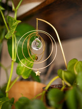 Load image into Gallery viewer, Galactica Plant Suncatcher With Stars. Plant Prism