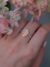 Load image into Gallery viewer, Dainty Ethiopian Opal Ring Size 7